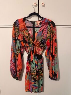 Show Me Your MuMu Pink Label Floral-Print Piece